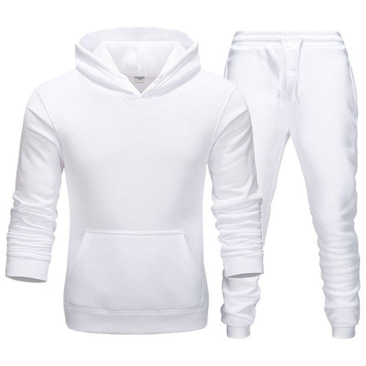 Men's Pant Sets Casual Hoodies Fashion Men's Hoodie Sweatpants Set Sweat for Men Two Piece - Jointcorp