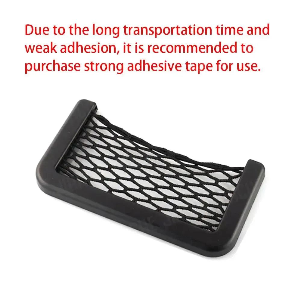 Car Storage Net Automotive Pocket Organizer Bag for Phone Holder Box Facial Tissue For All Car Accessories