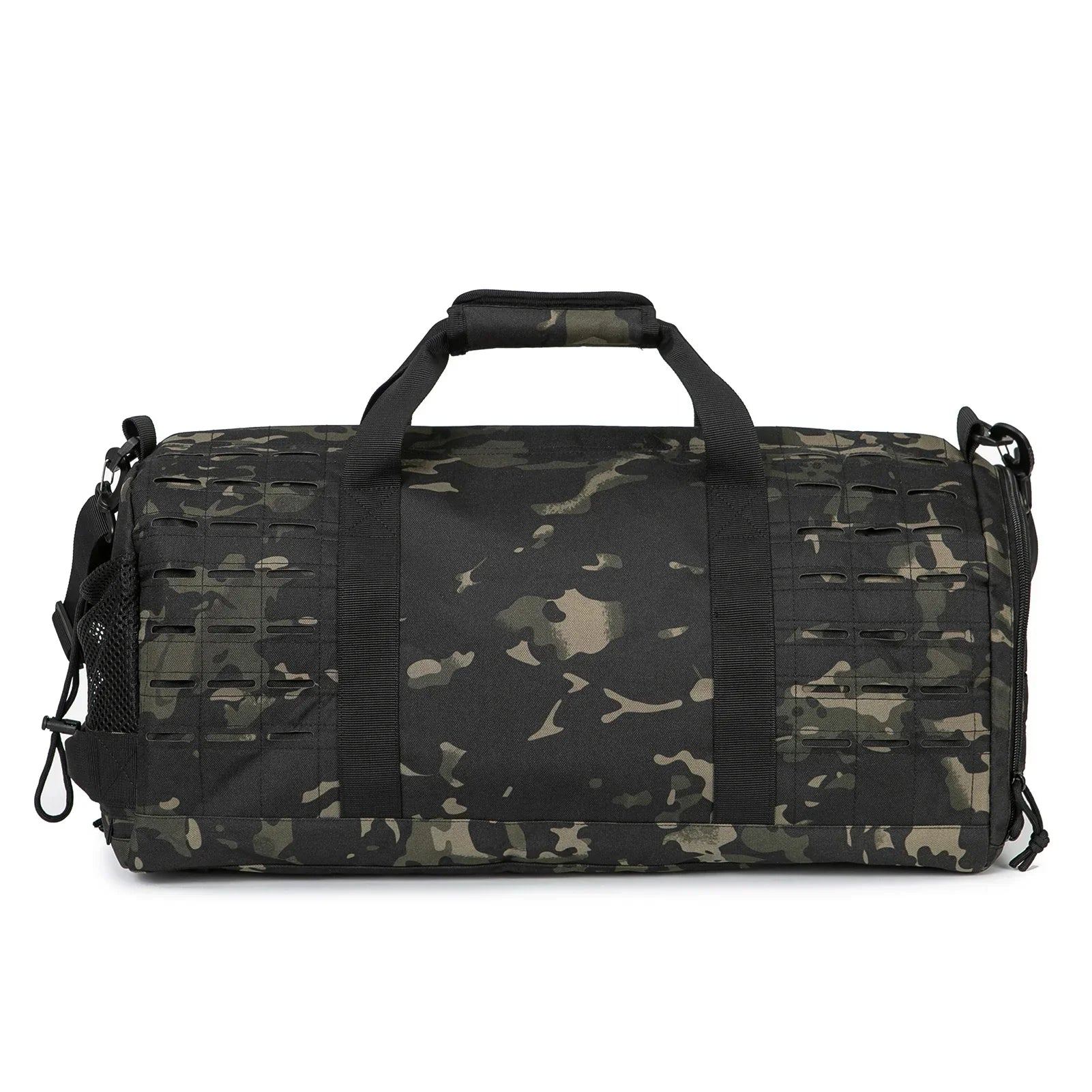 40L Sport Gym Bag Tactical Travel Duffel Bag For Men Fitness Duffel Bag Training Bag Basketball Weekender Bag Workout Deployment