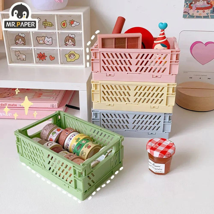 Plastic Stackable Foldable Stationary Holder