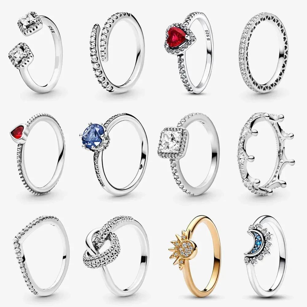 925 Sterling Silver Rings For Women
