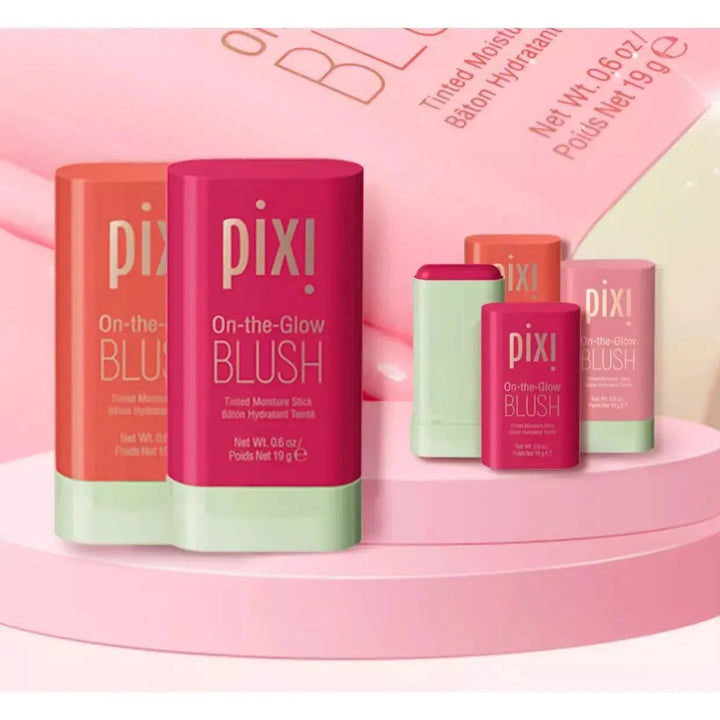 Multi-function Blush Stick Natural Cheek Face Rouge Blusher Cream Lasting High Color Rendering Brightening Skin Tone Waterproof