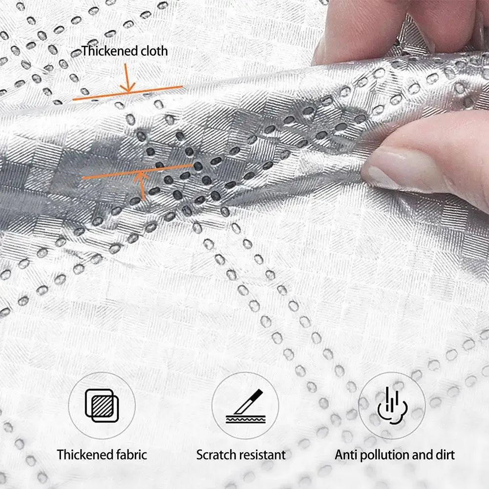 Universal 7-layer Thick Car Snow Cover Extra Large Car Windshield Hood Protection Cover Snowproof Anti-Frost Sunshade Protector