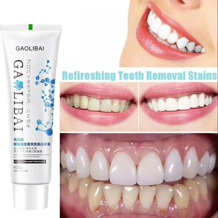 3D White Toothpaste, Advanced Luminous Mint, Teeth Whitening Toothpaste,Brilliant Shine，Dental Health Care Product