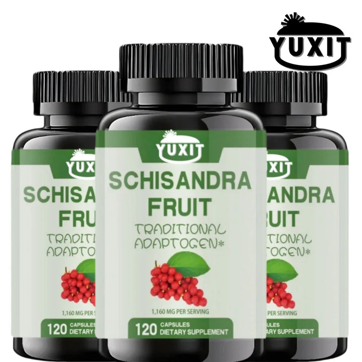 YUXIT Schizandra Berry Herbal Supplement Stress Relief Liver Support Natural Relaxation