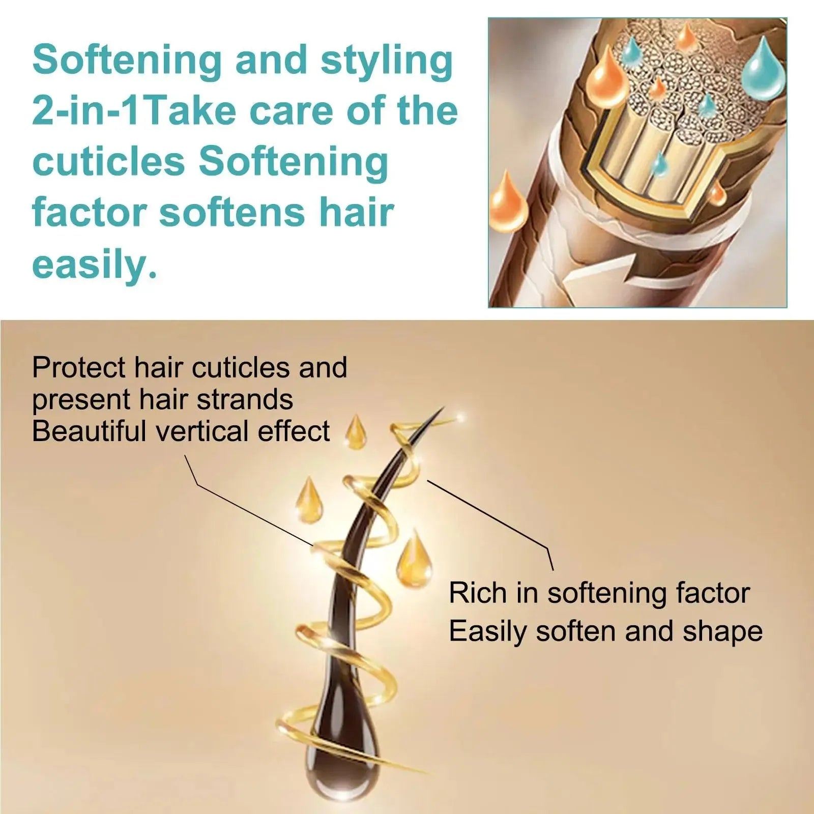 Upgrade Protein Hair Straightening Cream Silk & Gloss Hair Straightening Cream Nourishing Fast Smoothing Curly Hair Care