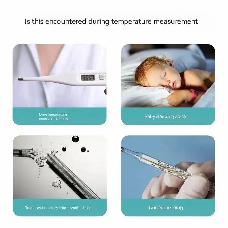 Non-Contact High-Precision Thermometer Handheld Smart Forehead Temperature Gun Family Health Care Temperature Measurement