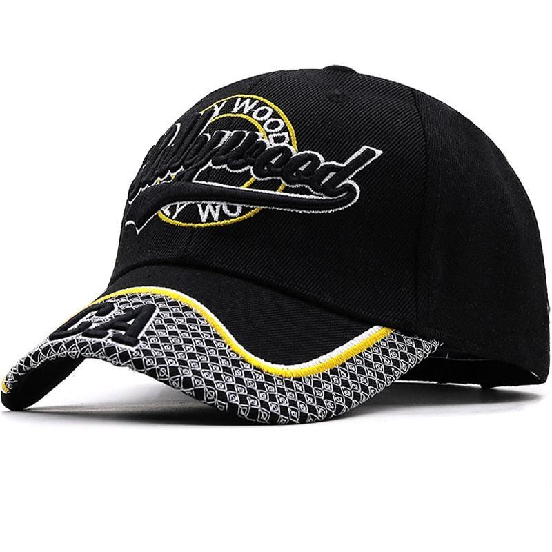 Men's Baseball Cap Snapback Fishing Embroidery Summer Fisher Brand Men Cap