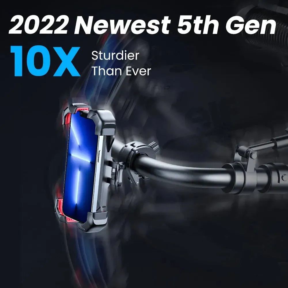 Phone Holder Bike 360° View Mobile Phone Stand Shockproof