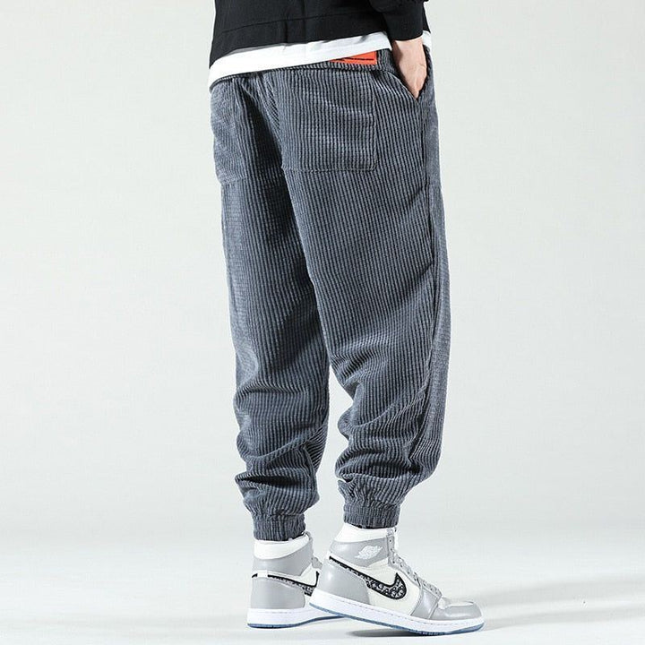 Men Baggy Joggers Fashion Streetwear Casual Fleece Harem Pants - Jointcorp