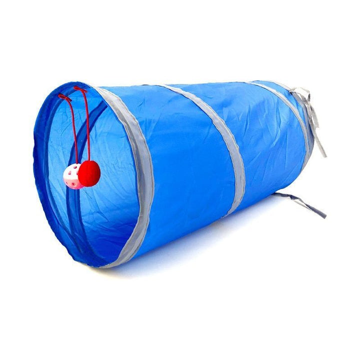 Cat Tunnel Toy Funny Pet Holes Play Tubes Collapsible Crinkle Kitten Toys Puppy Ferrets Rabbit Play Dog Tunnel Tubes - Jointcorp