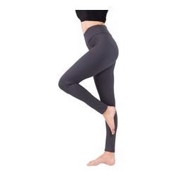 High Waisted Fitness Leggings for Women High Stretch Sport Yoga Pants Milk Silk Solid Color Tight - Jointcorp