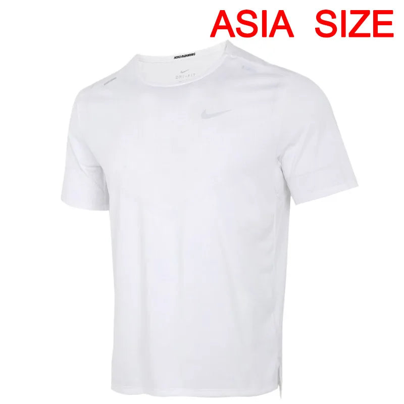 Original New Arrival NIKE AS M NK DF RISE 365 SS Men's T-shirts short sleeve Sportswear