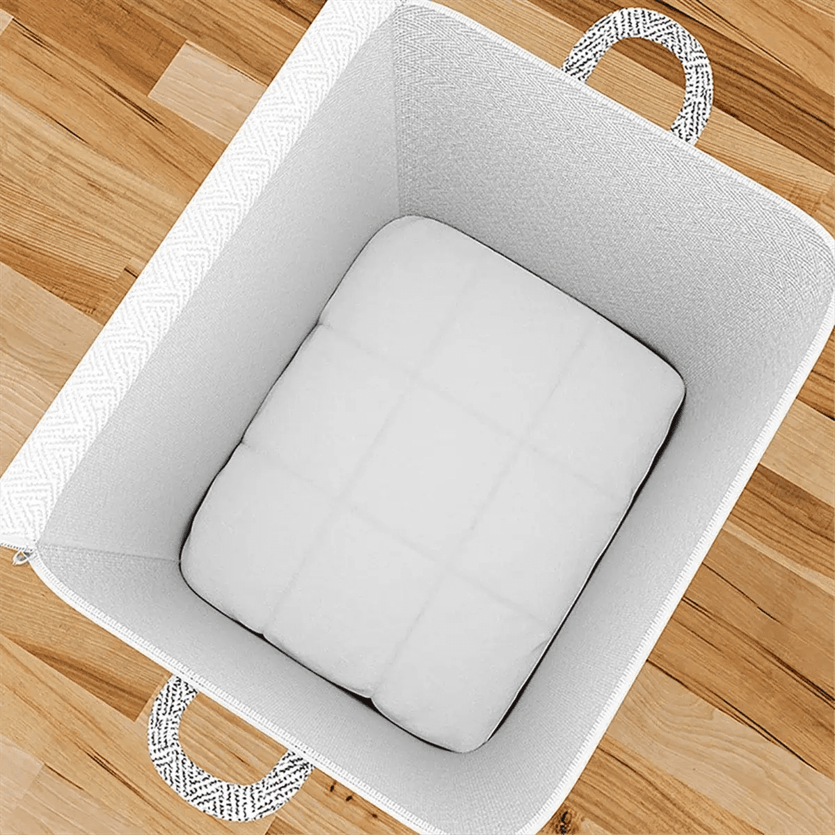 Non-Woven Zippers Storage Bag Moving Quilt Storage Basket Travel Large-Capacity Clothing Storage Bag