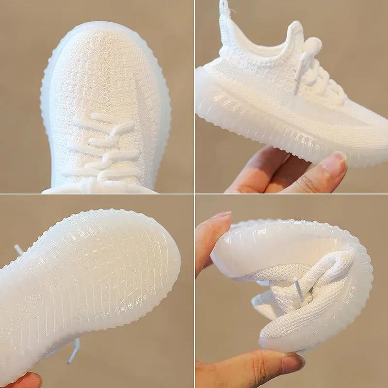 Children's Shoes Mesh Breathable Toddler Soft Comfortable Casual Shoes Boys Girls Sneakers Kids New Non-slip Sport Running Shoes