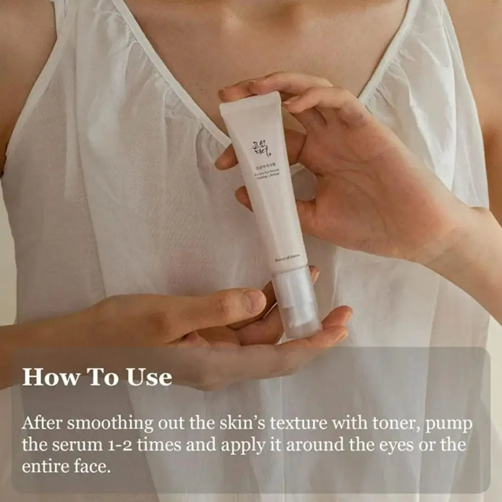30ml Rejuvenating Ginseng Eye Serum Anti Dark Circles Anti-wrinkle Serum Face Cream Women's Korean Cosmetic Moisturizing Essence