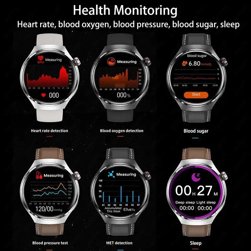 Smartwatch 1.6 inch HD Screen BT Call Compass NFC Waterproof Smart