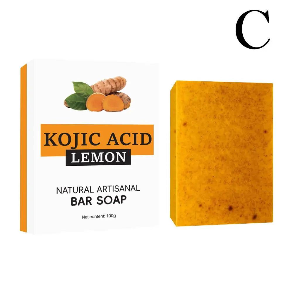 Turmeric Soap Face Cleansing Anti Acne Whitening Skin Lightening Face Remove Pimples Lightening Ginger Handmade Soap 100g