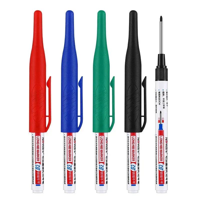 Deep Hole Long Nib Head Markers