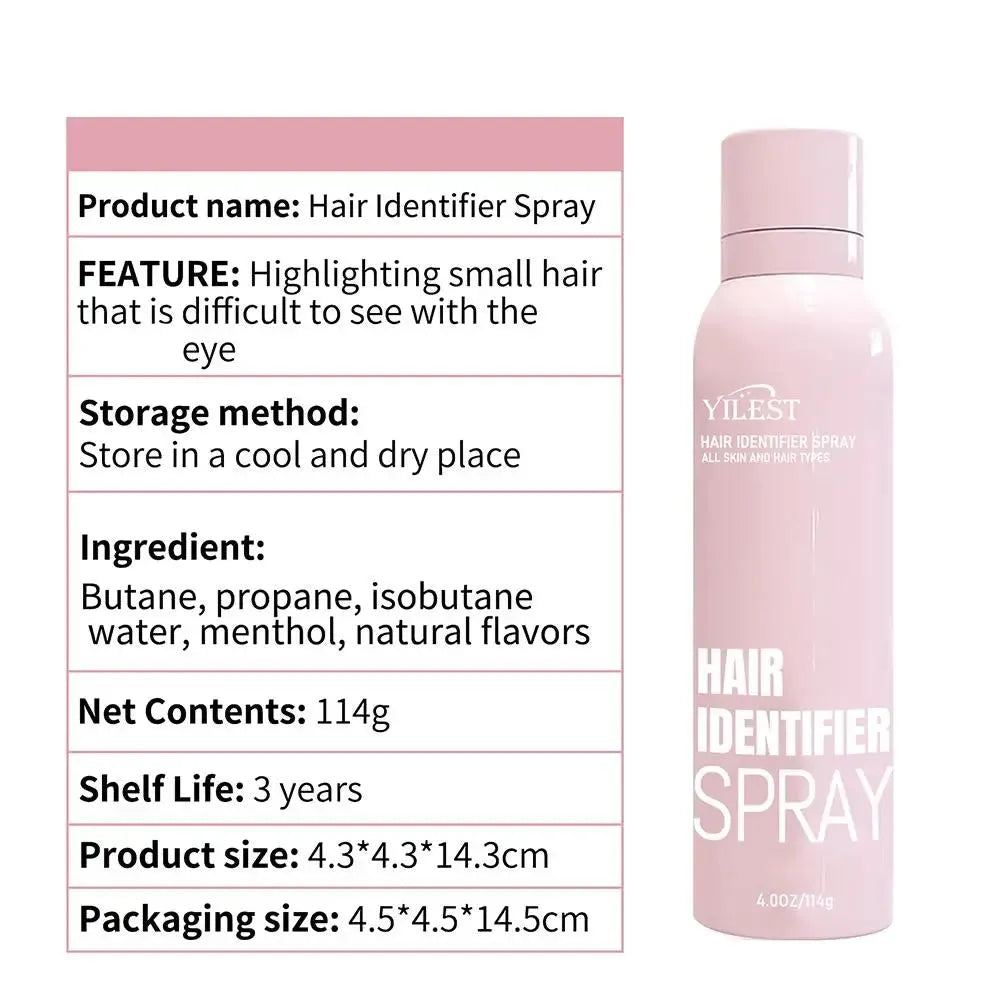 Hair Identifier Spray Painless Face Shaving Inhibitor Depilation For Woman Facial Hair Removal Spray For Smooth Beauty Face Care