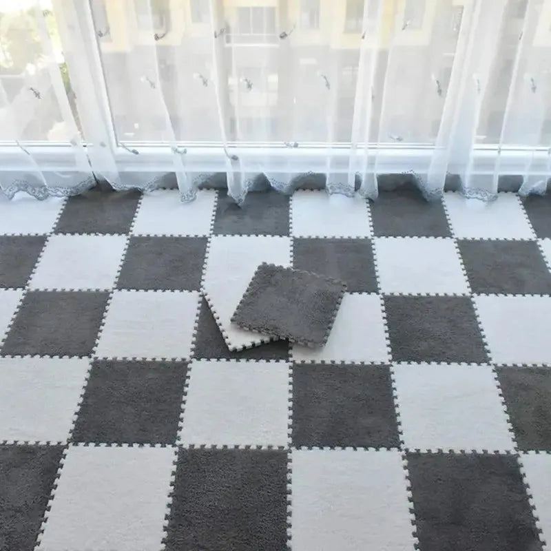 30CM Soft Croppable Stitching Floor Mat High Quality Children's Room Bedroom Carpet Baby Bedside Blanket Living Room Play Mats