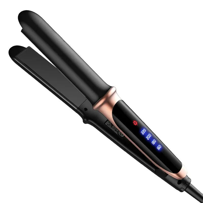 Two In One Professional Straightener Suitable For Wet Or Dry Hair, Iron Curly Hair Straight Hair Iron Smooth Hair Tools
