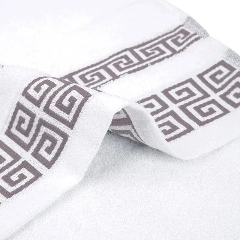 75x35cm 100% Cotton High Quality Face Bath Towels White Blue Bathroom Soft Feel Highly Absorbent Shower Hotel Towel Multi-color
