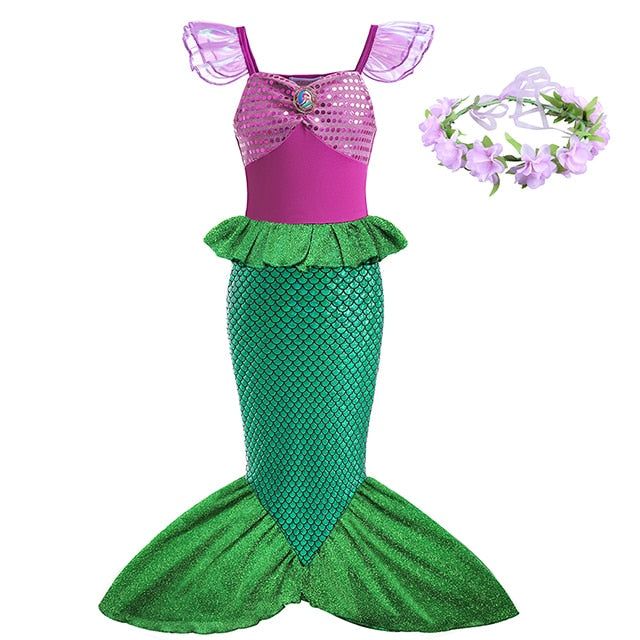 Princess Costume Kids Dress For Girls