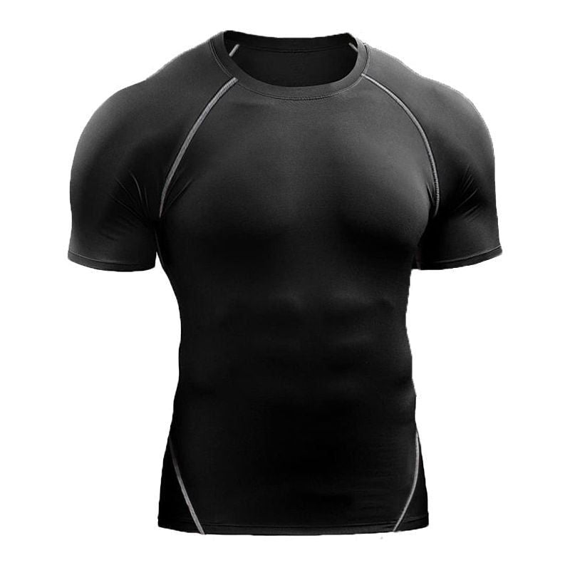 T Shirt Men Summer Sportswear Running Quick Dry Sport Tops Tee Athletic Gym Workout Shirts Men - Jointcorp