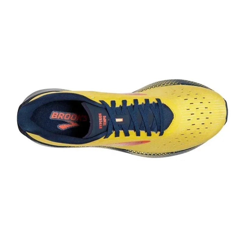 Brooks running shoes Hyperion Tempo Men's Anti-Slip Stretch Road Light Breathable Running Shoes Marathon Sports Sneakers For