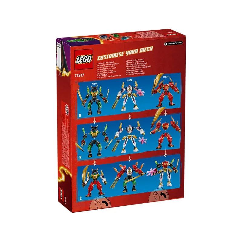 LEGO NINJAGO 71817 Phantom Ninja Lloyd s Elemental Power Mech Puzzle B