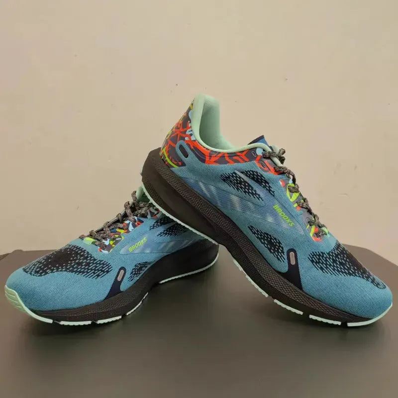 Brooks Sneakers Men Launch 9 Outdoor Trail Running Shoes Casual Breathable Cushioned Training Sneakers Casual Sports Shoes Men