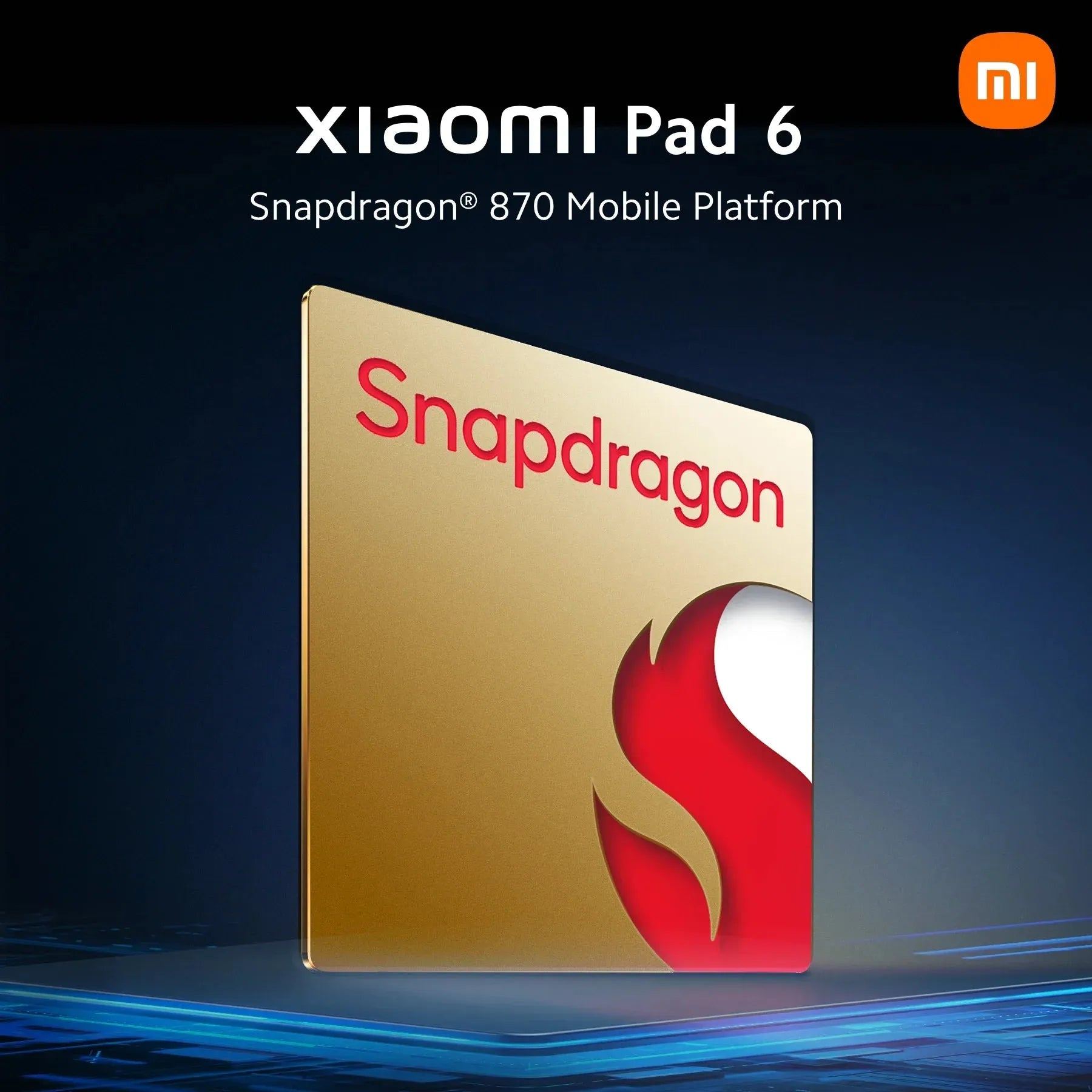 Global Version Xiaomi Pad 6 Snapdragon® 870 Tablet 33W Fast Charging 13MP Camera 8840mAh 144Hz 11" WQHD+Eye Care Display