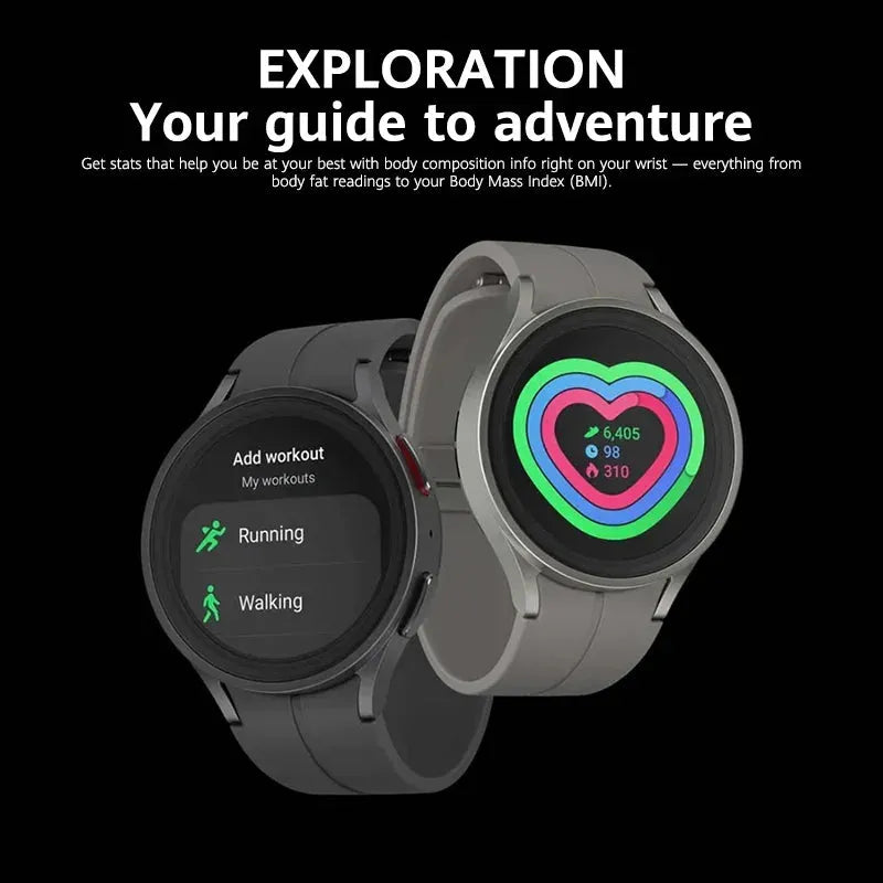 Samsung Galaxy Watch 5 Pro 45mm Smart Watch 1.4'' Super AMOLED Screen Blood Oxygen Heart Rate Measure 590mAh Battery GPS