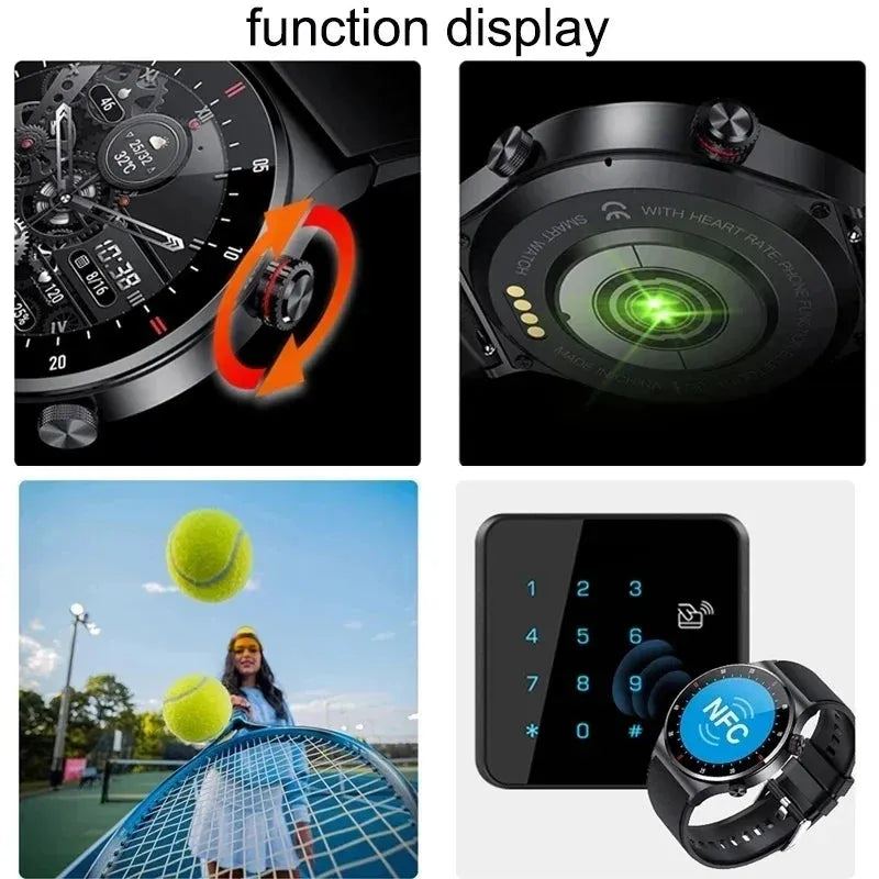 Xiaomi Smart Watch Men Full Screen Sports Bracelet Waterproof ECG Health Monitor SmartWatch for IOS Android