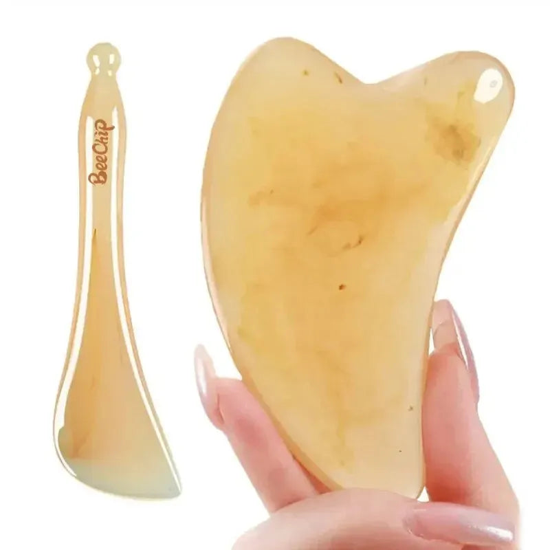 Traditional Chinese Facial Massage Tool Relieve Muscle Tension Scraping Board SPA Massage Tool For Face & Legs & Eyes Massage