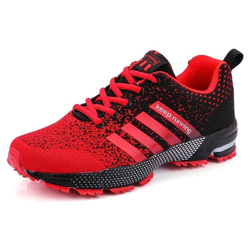 Running Shoes Breathable Outdoor Sports Shoes Lightweight Lace-UP Sneakers - Jointcorp