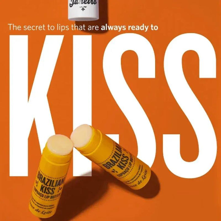 Brazilian Kiss Lipstick Moisturize Lip Balm Reduces Lip Lines Long Lasting Anti Drying gel lipstick Nourishing Lip Care Makeup