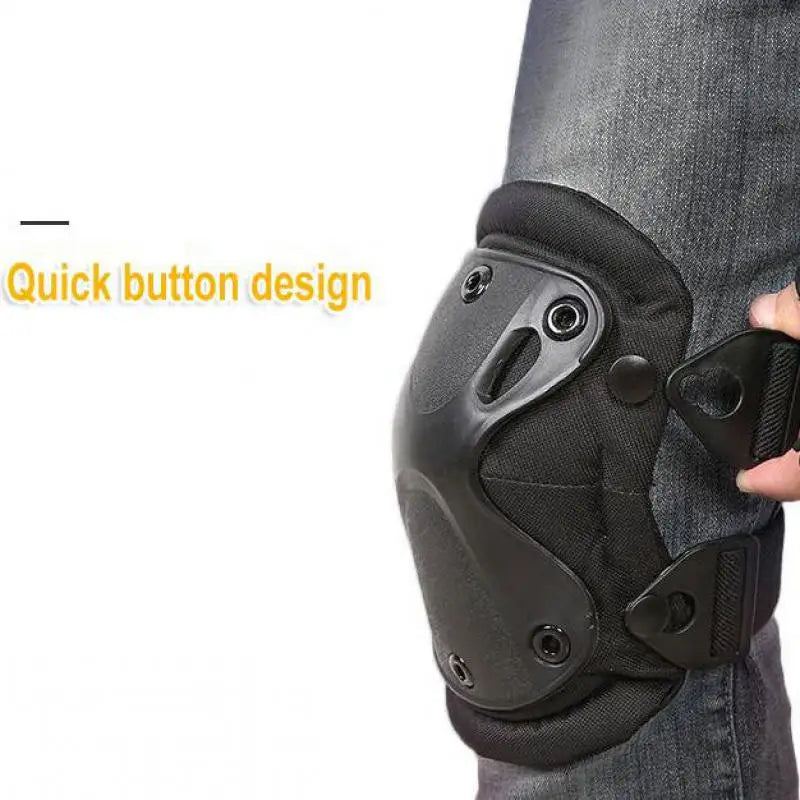 Camo Tactical KneePad Elbow Pads Military Knee Protector Army Airsoft Outdoor Sport Working Hunting Skating Safety Gear Kneecap