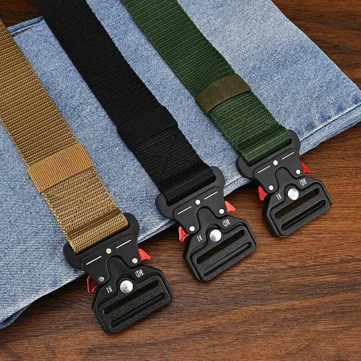 Men's Belt Army Outdoor Hunting Multi Function Tactical Belt Combat Survival Marine Corps Canvas For Nylon Belt Women Sport Belt