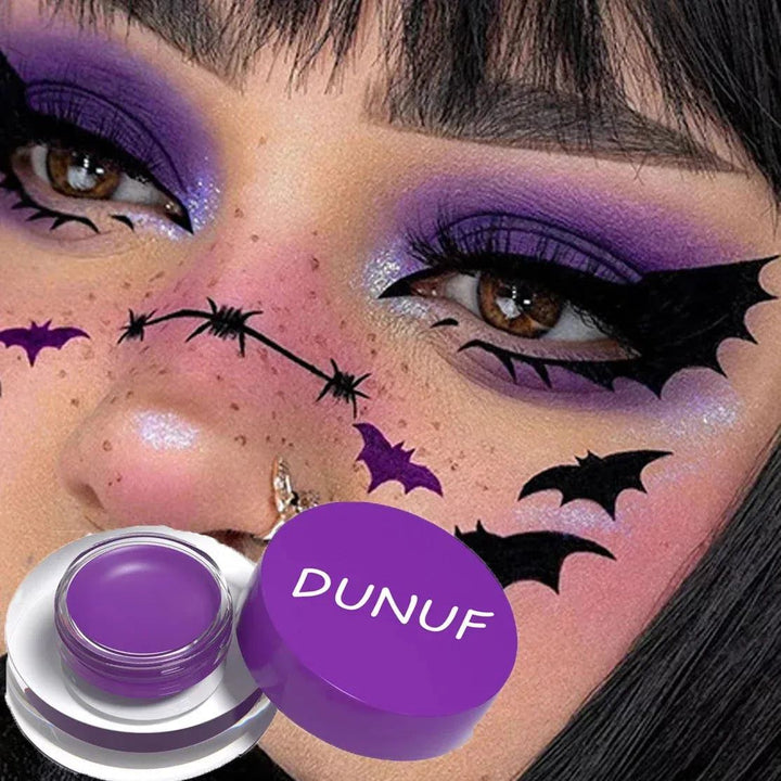 Waterproof and Durable Matte Eye Shadow Eyeliner Cream 12 Color Eyebrow Dye Cream Multi-function Facial Paint Cream Makeup