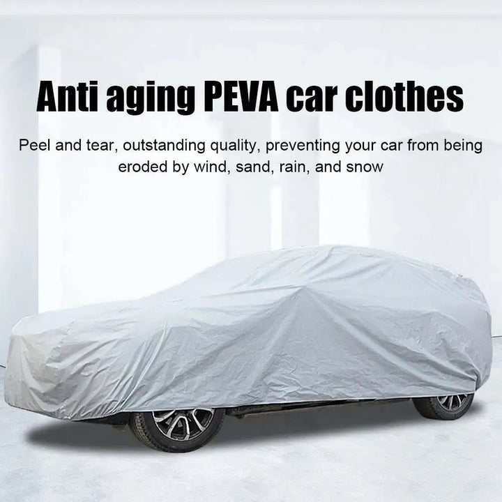 General Car Cover UV Protection Sunshade PEVA Waterproof Dust Scratch-proof Car Clothing Car Portable Car Protection