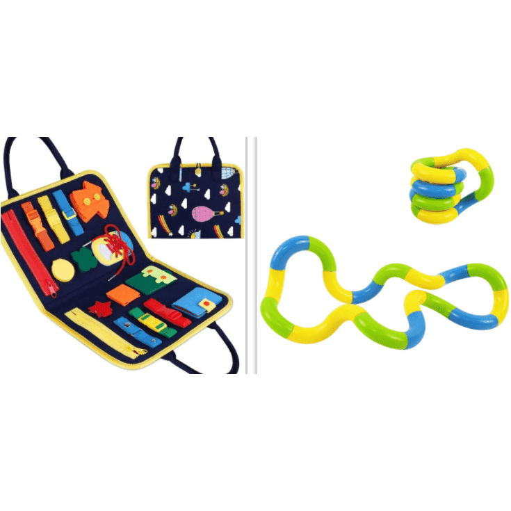 New Busy Book Children's Busy Board Dressing And Buttoning Learning Baby Early Education Preschool Sensory Learning Toy