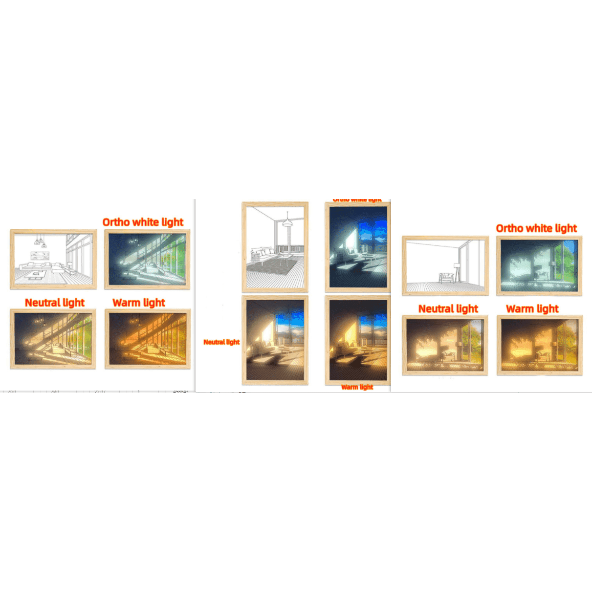 Illuminated Picture LED Decorative Light