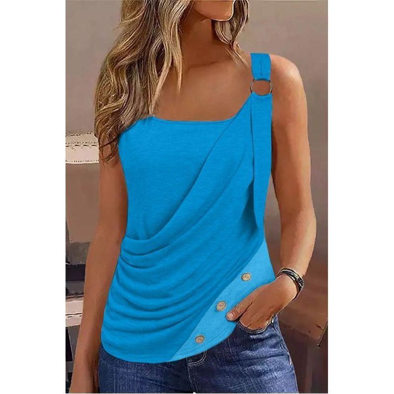 Fashion Women's Button Vest Camisole