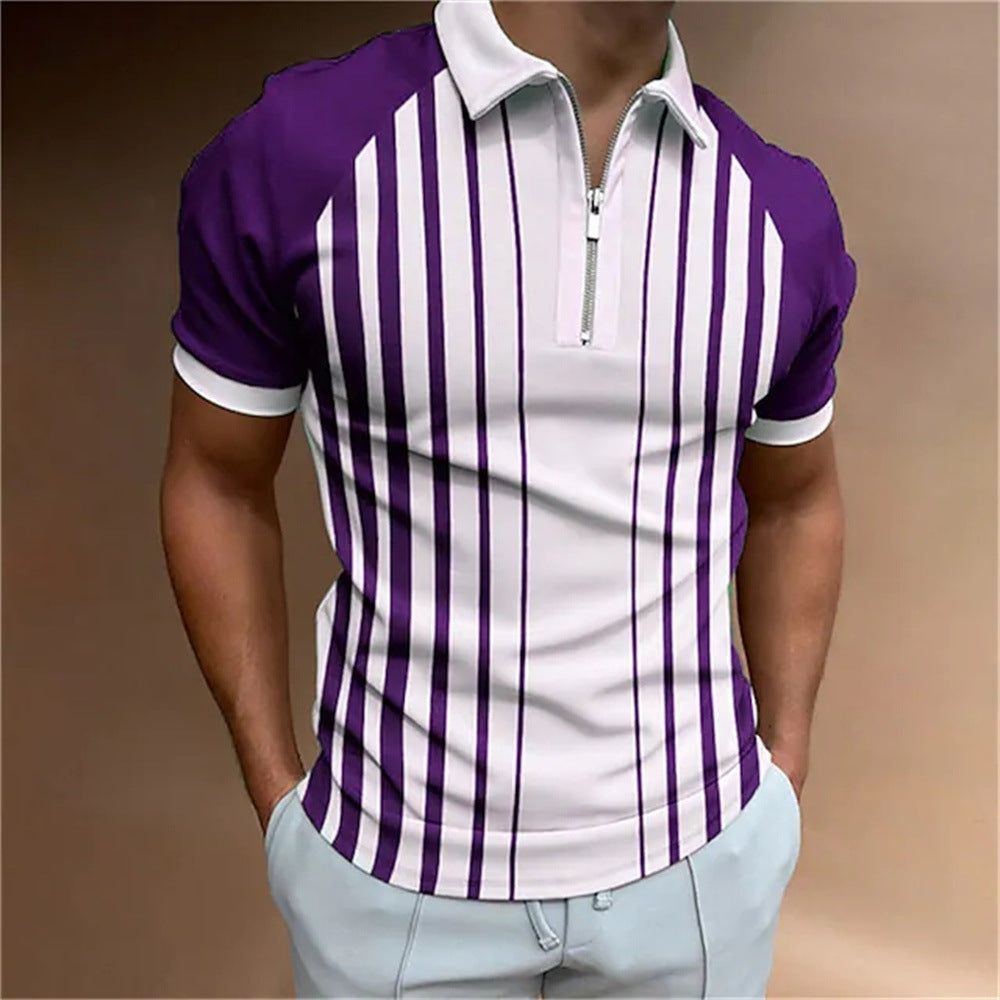 Men's 3D Printed Polo Shirt - Jointcorp