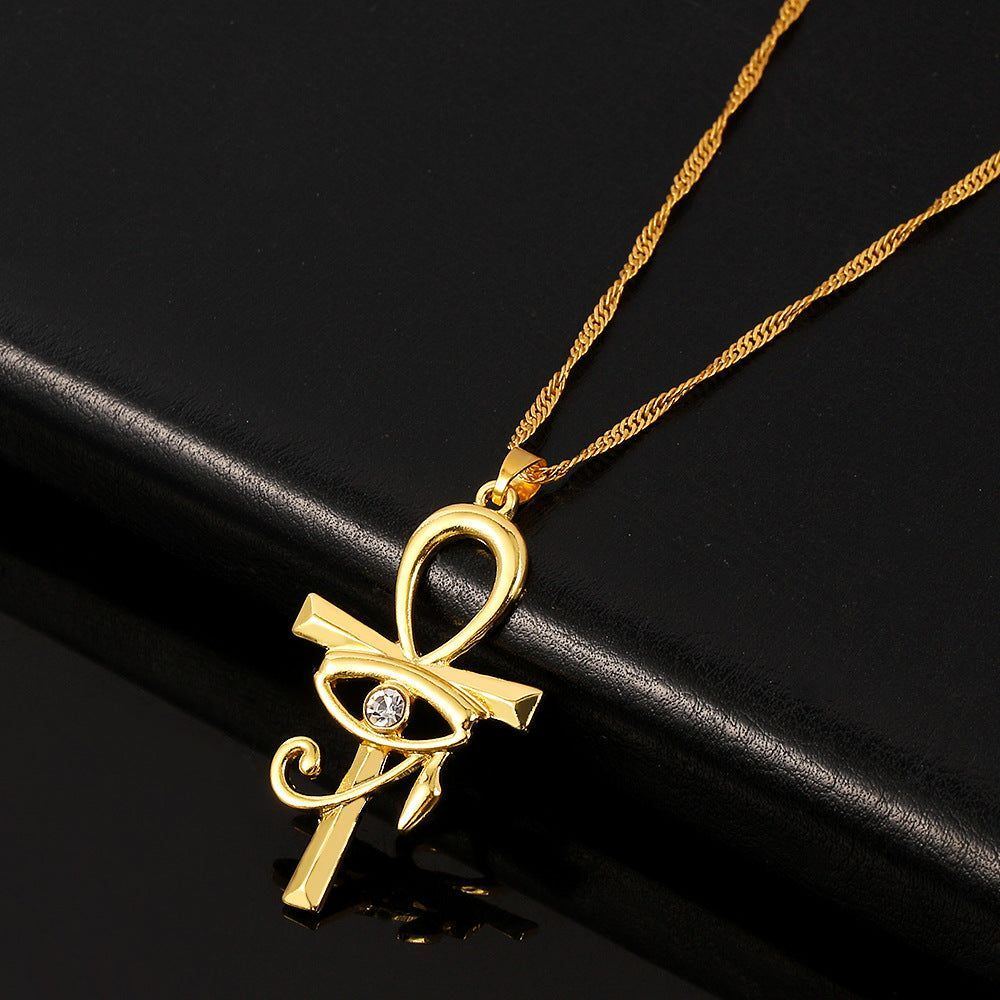 New Cross Creative Zircon Necklace - Jointcorp
