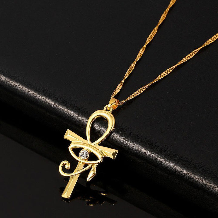 New Cross Creative Zircon Necklace - Jointcorp