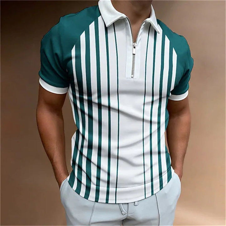 Men's 3D Printed Polo Shirt - Jointcorp