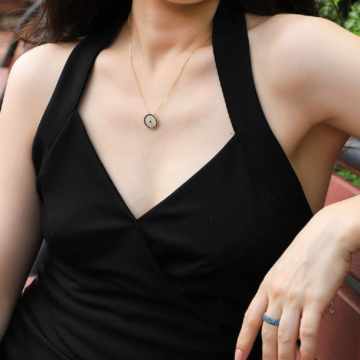 Women's Personalized Eye Collarbone Chain - Jointcorp